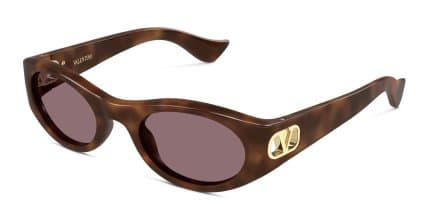 Valentino VG0015S Tortoise glasses - Tortoise - Angle View