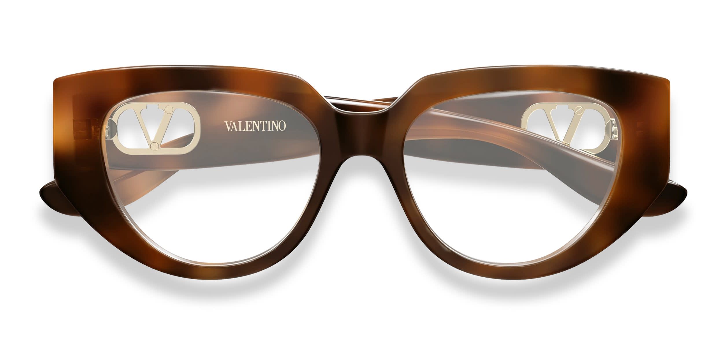 Valentino VG0004O Tortoise, Brown glasses - Tortoise / Brown - Frontal View