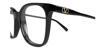 Valentino VG0019O Shiny Black glasses - Shiny Black - Side View
