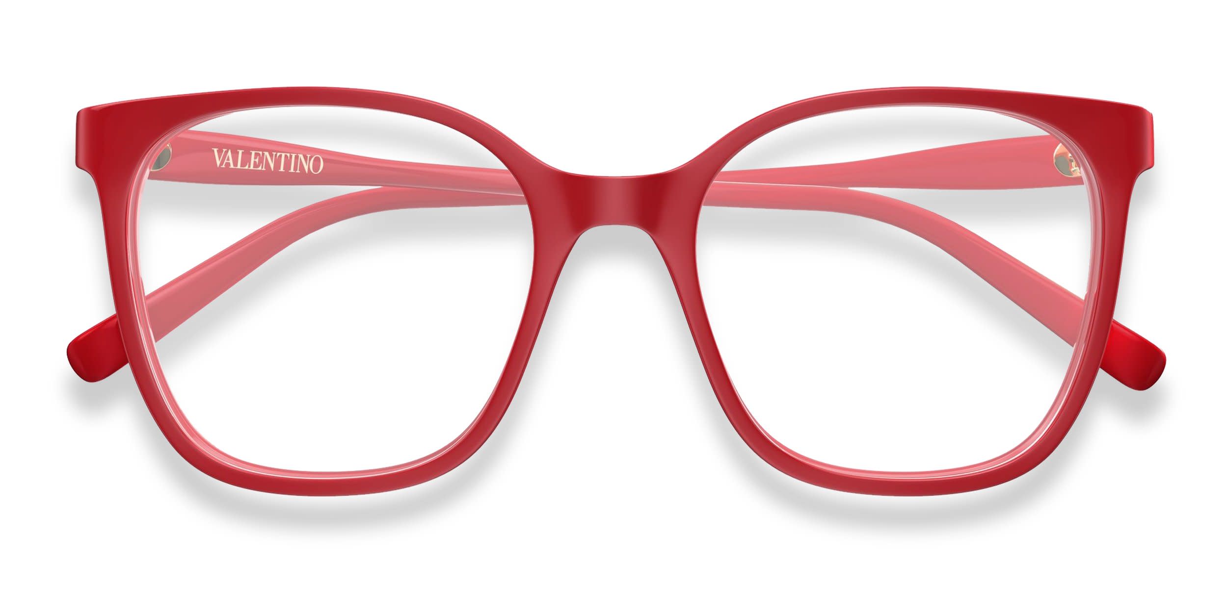 Valentino VG0019O Red glasses - Red - Frontal View