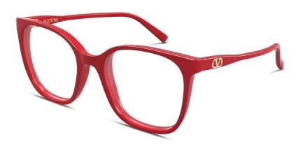 Valentino VG0019O Red glasses - Red - Angle View