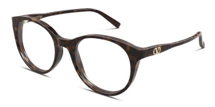 Valentino VG0020O Tortoise glasses - Tortoise - Angle View