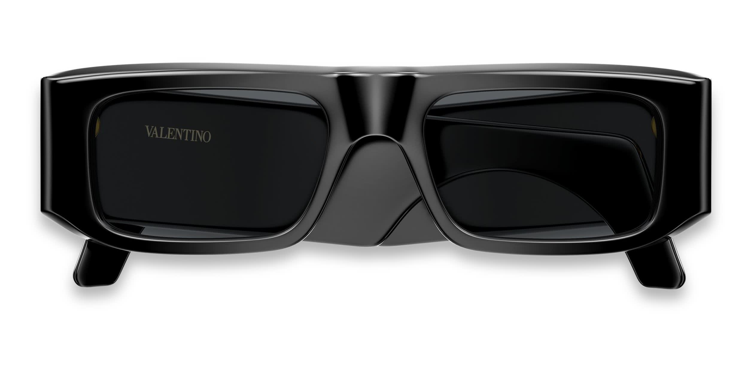 Valentino VG0005S Shiny Black glasses - Shiny Black - Frontal View