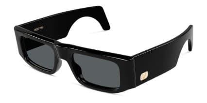 Valentino VG0005S Shiny Black glasses - Shiny Black - Angle View