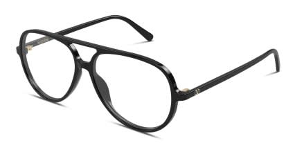 Valentino VG0023O Shiny Black glasses - Shiny Black - Angle View