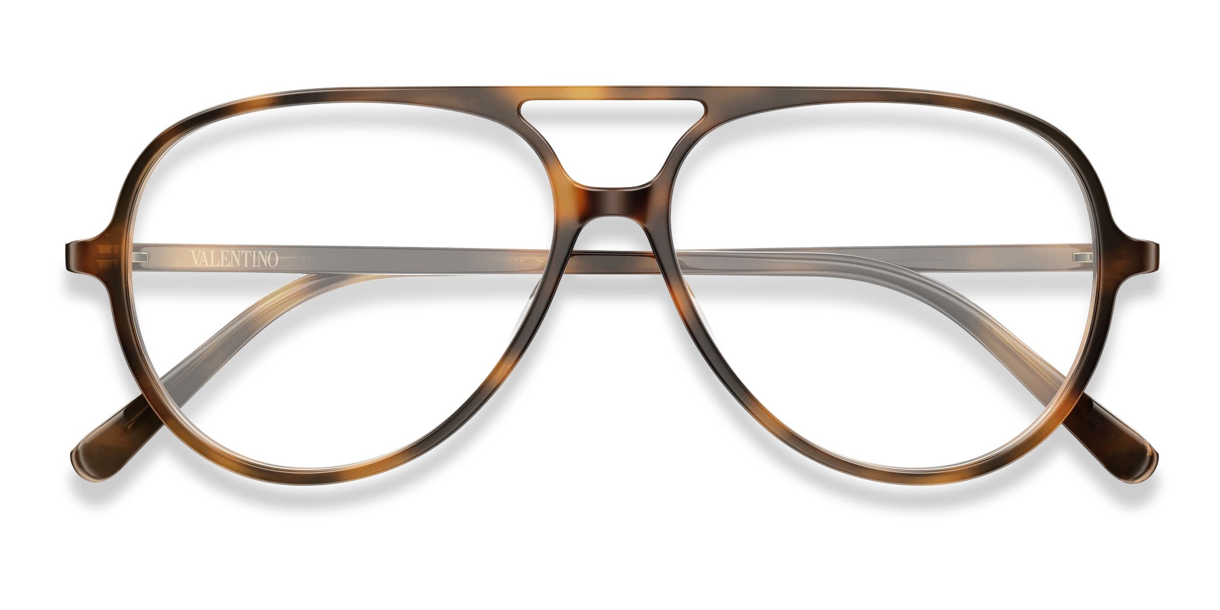 Valentino VG0023O Tortoise glasses - Tortoise - Frontal View