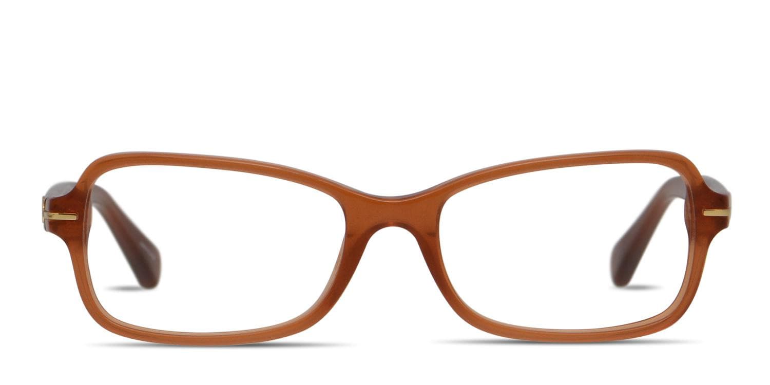 Coach HC6055 Laurel Brick glasses - Orange - Frontal View