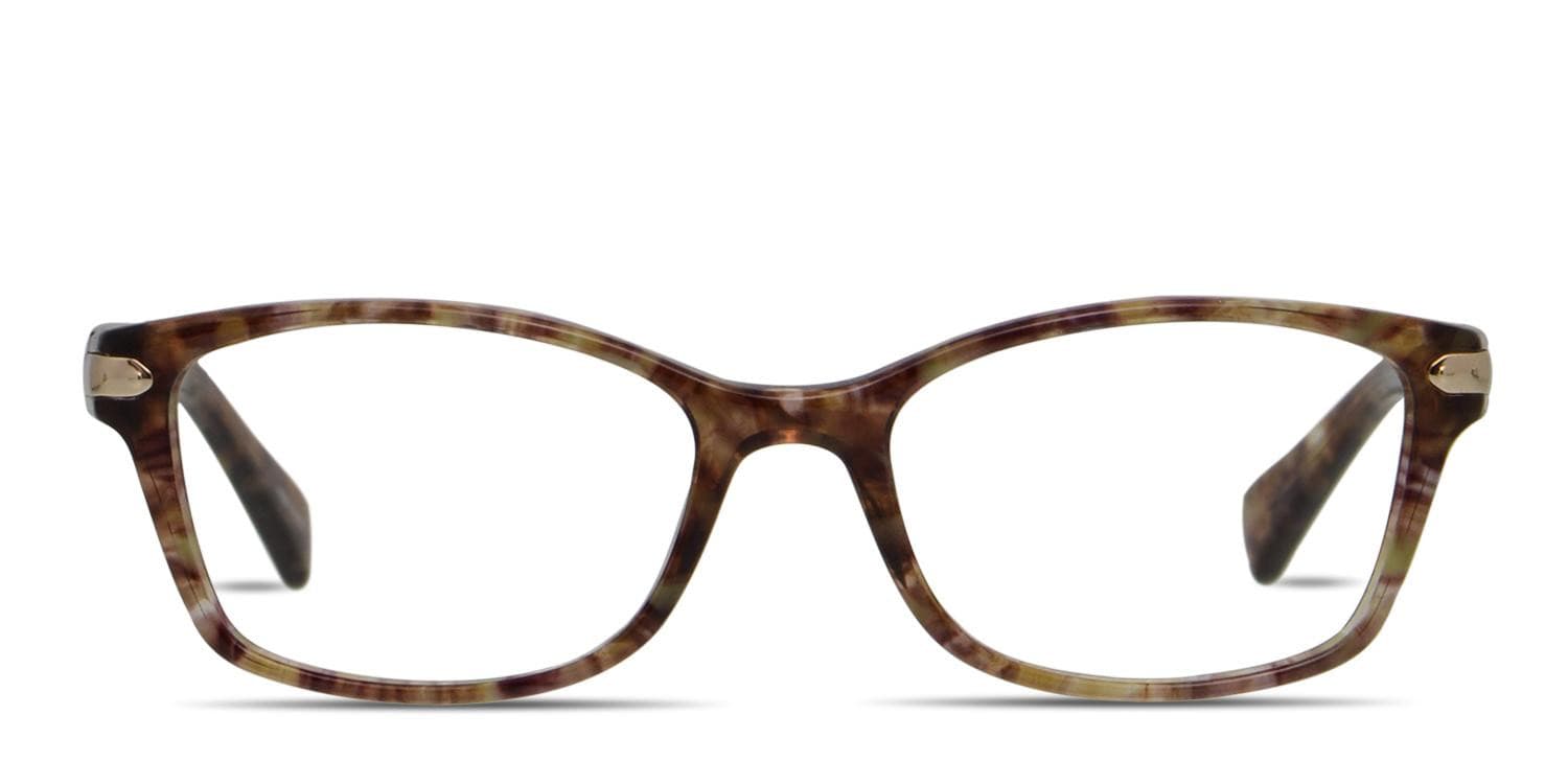 Coach HC6065 Tortoise, Brown glasses - Tortoise / Brown - Frontal View