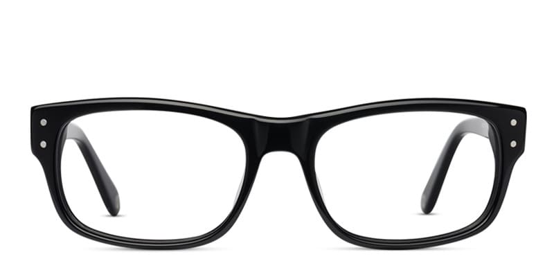 Muse M7280 Black glasses - Black - Frontal View