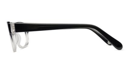 Muse M7280 Black w/Clear glasses - Black / Clear - Side View