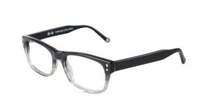 Muse M7280 Black w/Clear glasses - Black / Clear - Angle View