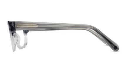 Muse M7280 Gray w/Clear glasses - Gray / Clear - Side View