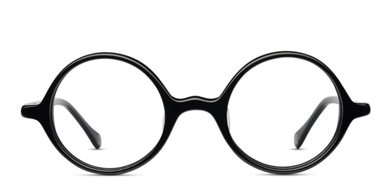 Muse M6041 Black glasses - Black - Frontal View
