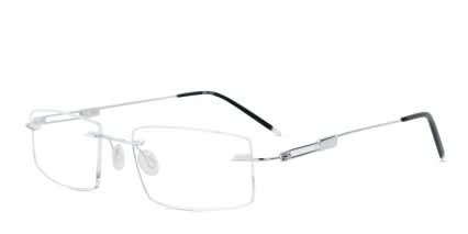 Muse M7580 Silver glasses - Silver - Angle View