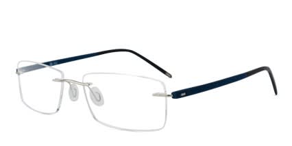 Muse Egham Silver w/Blue glasses - Blue / Silver - Angle View