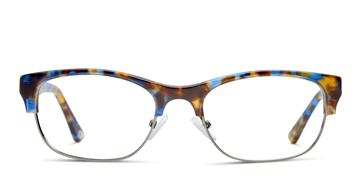 Muse M8790 Blue Tortoise NA glasses - Blue / Tortoise - Frontal View