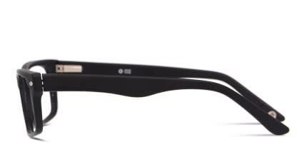 Muse M7680 Black NA glasses - Black - Side View