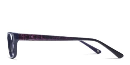 Muse M8890 Dark Purple glasses - Purple - Side View