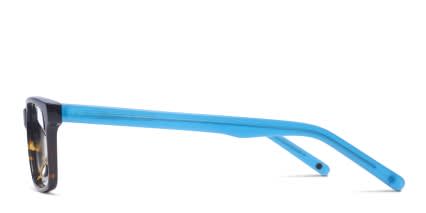 Muse M7880 Tortoise w/Teal glasses - Tortoise / Teal - Side View