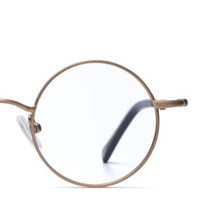 Muse M6644 Bronze Eyeglasses | Includes FREE Rx Lenses 