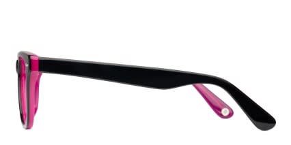 Muse M Classic Black w/Purple glasses - Purple / Shiny Black - Side View