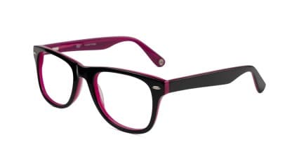 Muse M Classic Black w/Purple glasses - Purple / Shiny Black - Angle View