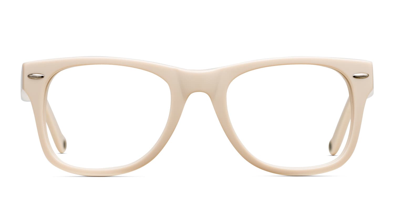 Muse M Classic Beige glasses - Beige - Frontal View