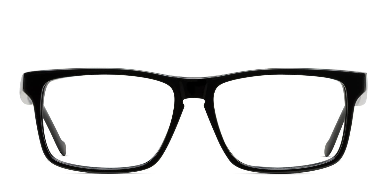 Muse M8090 Shiny Black glasses - Shiny Black - Frontal View