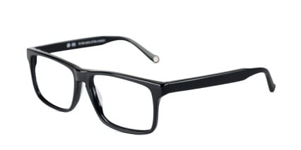 Muse M8090 Shiny Black glasses - Shiny Black - Angle View