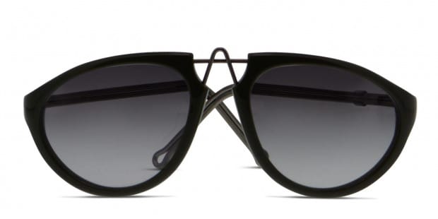 PQ By Ron Arad Tottenham Court Road Olive Gunmetal Prescription Sunglasses