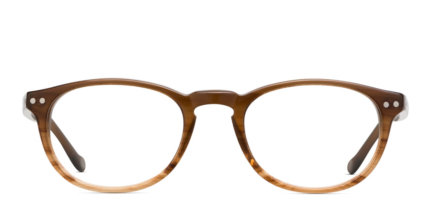 Muse M8047 Brown glasses - Brown - Frontal View