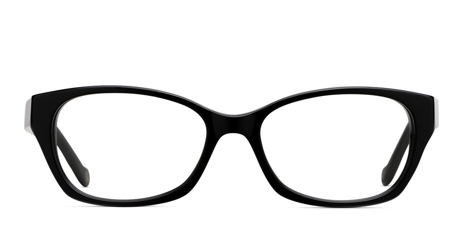 Muse M1238 Black glasses - Black - Frontal View