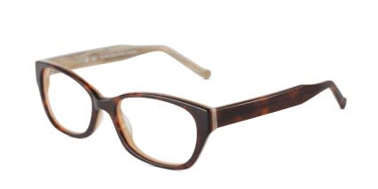 Muse M1238 Tortoise w/Pearl glasses - Tortoise / Beige - Angle View