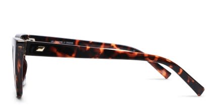 Le Specs Velodrome Tortoise glasses - Tortoise - Side View