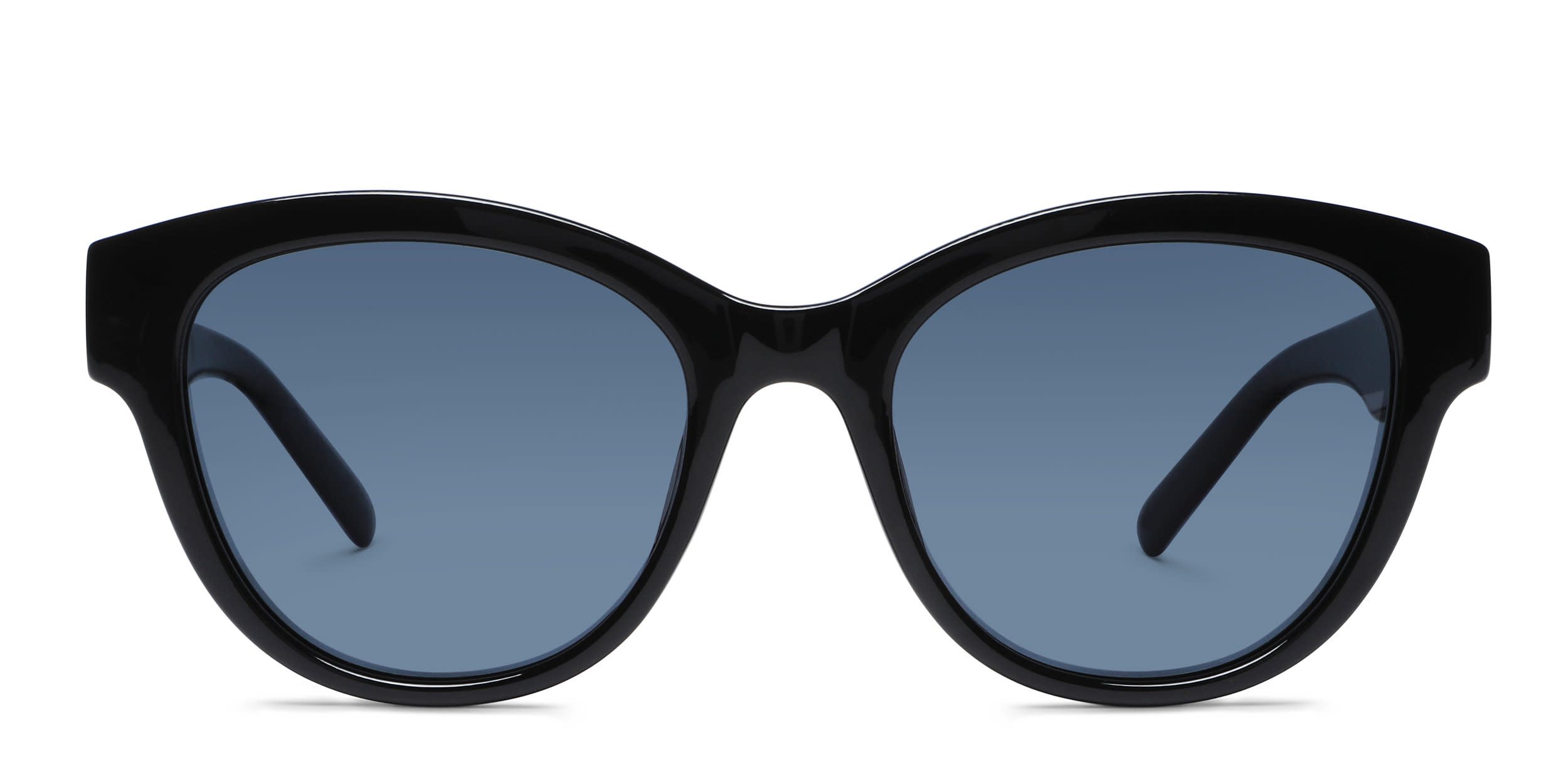 Le Specs Majestic Shiny Black glasses - Shiny Black - Frontal View
