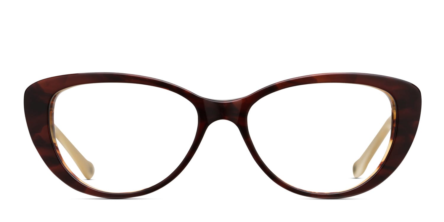 Muse M1191 Tortoise w/Beige glasses - Tortoise / Beige - Frontal View