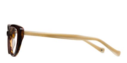 Muse M1191 Tortoise w/Beige glasses - Tortoise / Beige - Side View