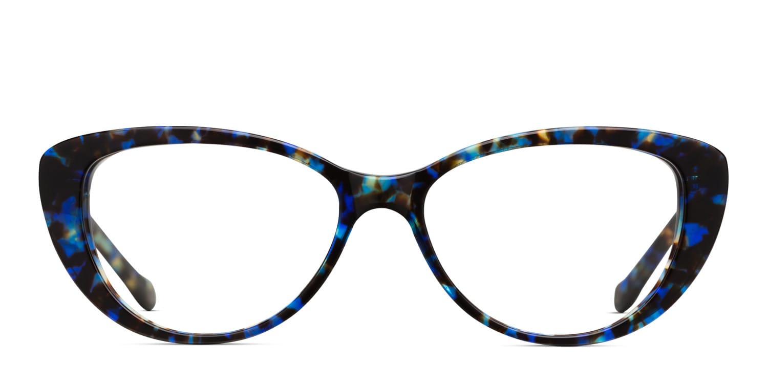 Muse M1191 Blue Tortoise glasses - Blue / Tortoise - Frontal View