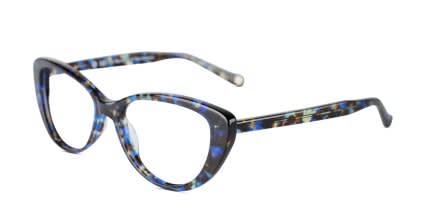 Muse M1191 Blue Tortoise glasses - Blue / Tortoise - Angle View