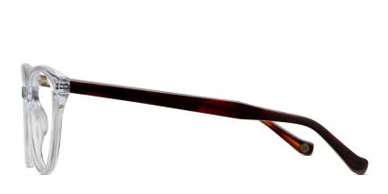 Muse M1226 Clear w/Brown glasses - Clear / Brown - Side View