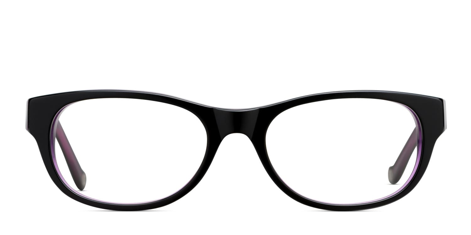 Muse M1215 Black w/Purple glasses - Black / Purple - Frontal View
