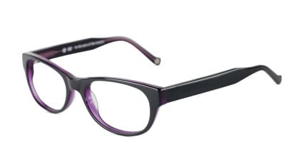 Muse M1215 Black w/Purple glasses - Black / Purple - Angle View
