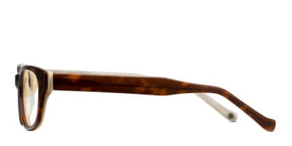 Muse M1215 Tortoise w/Pearl glasses - Tortoise / Beige - Side View