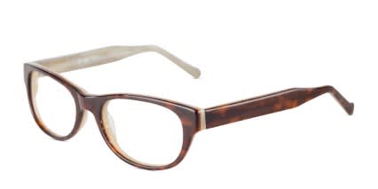 Muse M1215 Tortoise w/Pearl glasses - Tortoise / Beige - Angle View