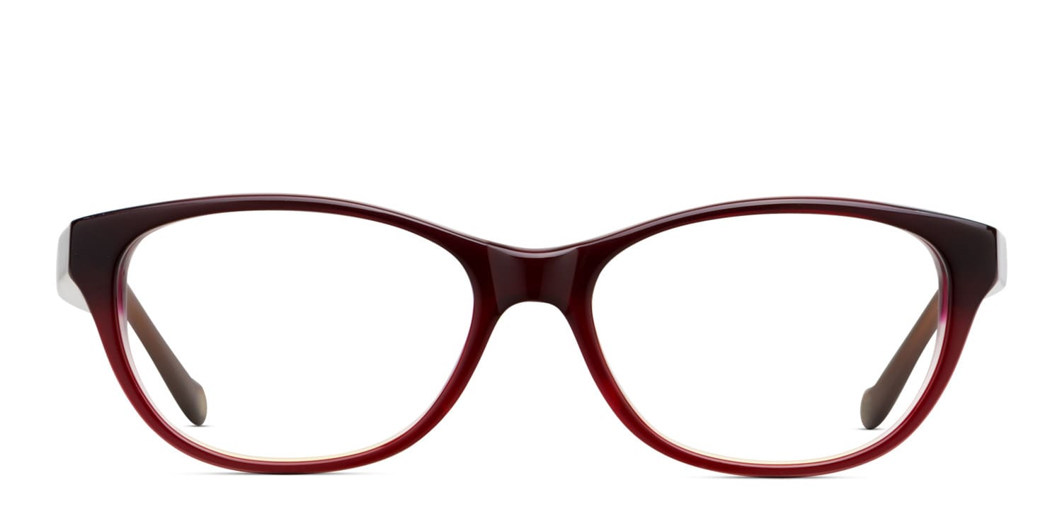 Muse M1225 Red, Purple glasses - Red / Purple - Frontal View