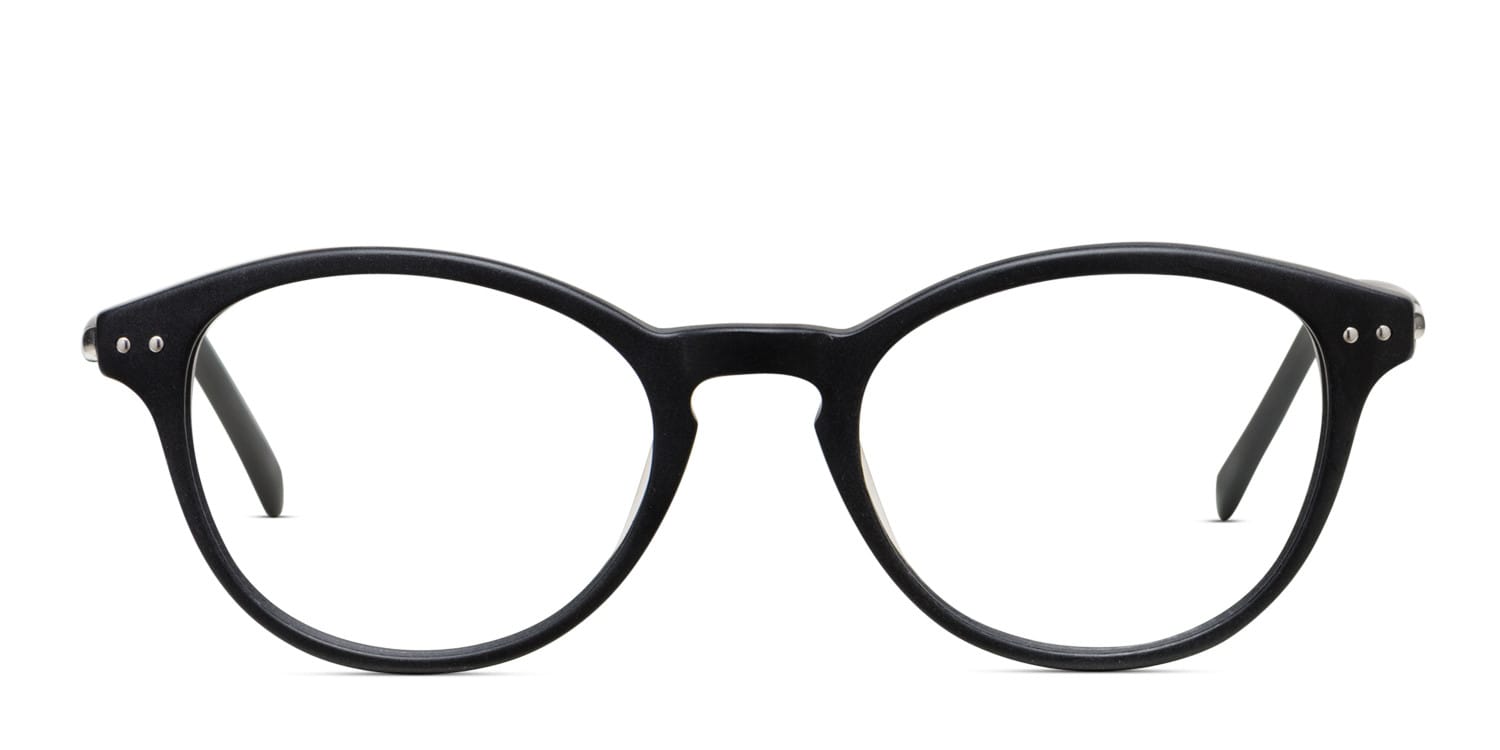 Muse M6015 Black glasses - Black - Frontal View