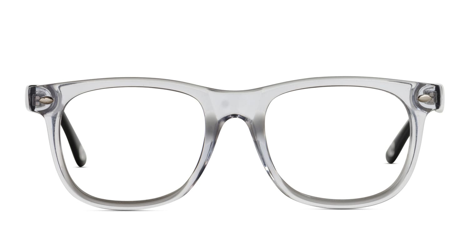 Muse M5755 Clear w/Black glasses - Black / Clear - Frontal View