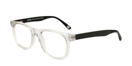 Muse M5755 Clear w/Black glasses - Black / Clear - Angle View