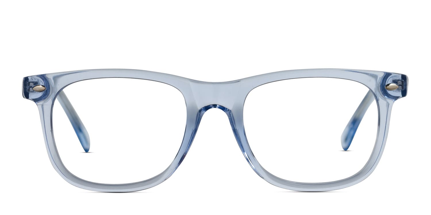 Muse M5755 Blue glasses - Blue / Clear - Frontal View
