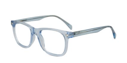 Muse M5755 Blue glasses - Blue / Clear - Angle View